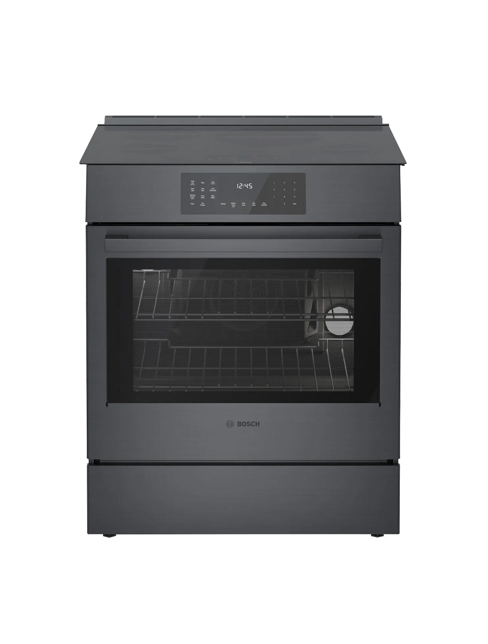 Cuisinière à induction encastrable 30 po, 4,6 pi³ - Série 800 avec Convection pro & tiroir réchaud