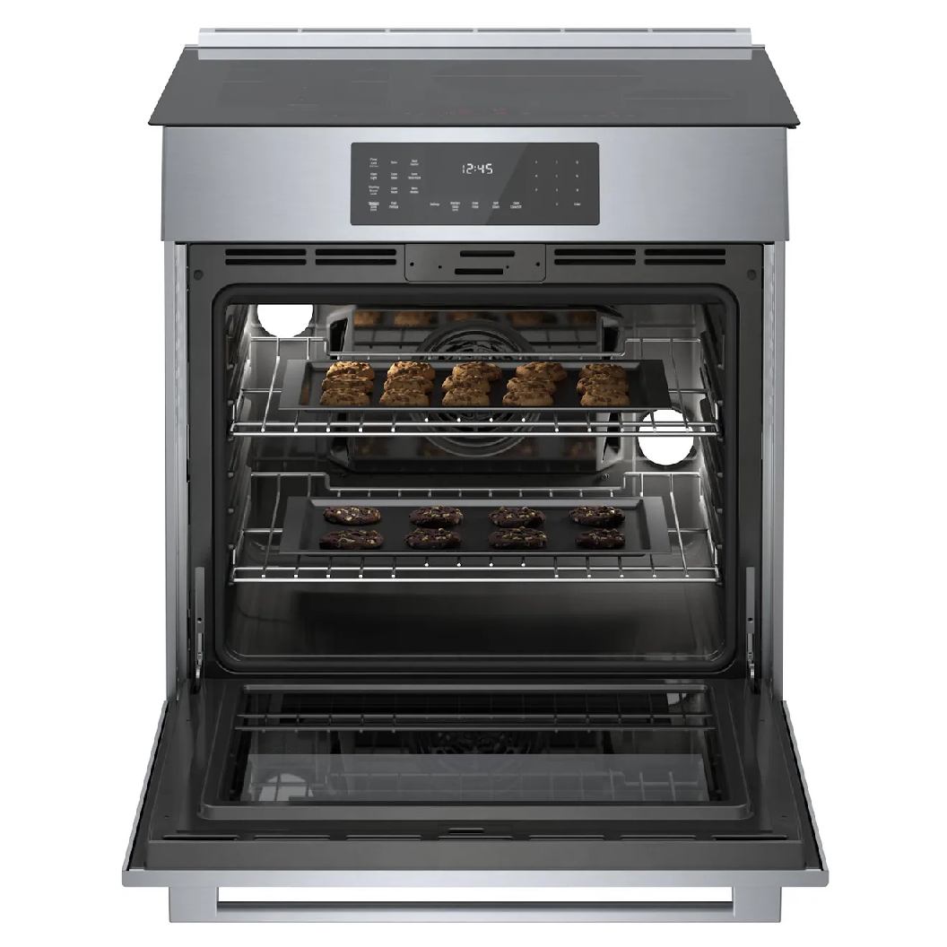 Cuisinière à induction encastrable 30 po Inox - Série Benchmark avec Tiroir réchaud