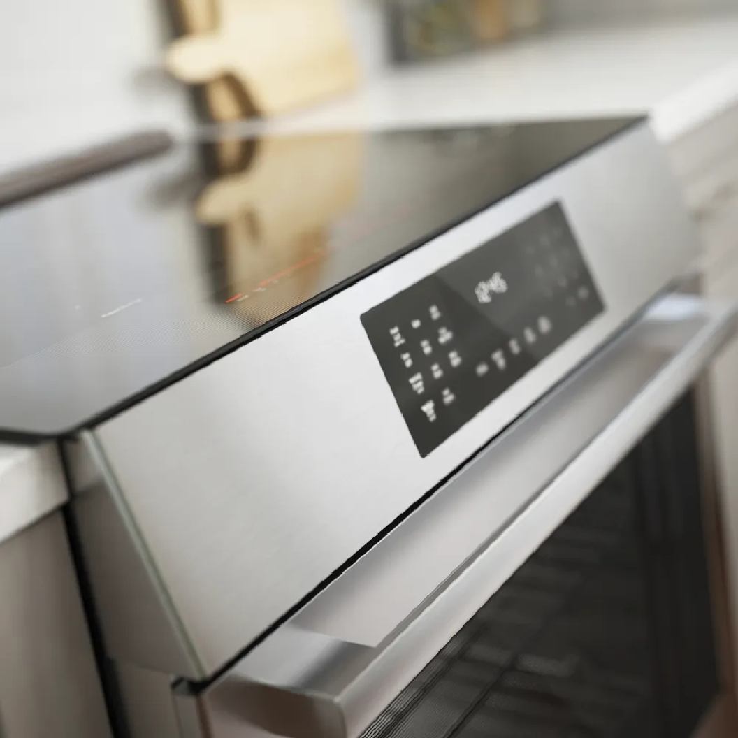 Cuisinière à induction encastrable 30 po Inox - Série Benchmark avec Tiroir réchaud