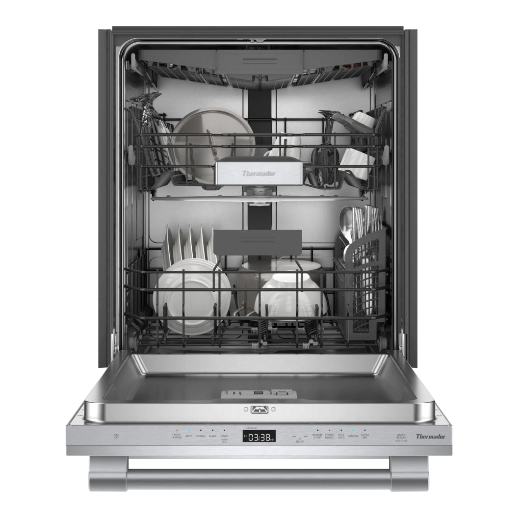 Lave-vaisselle encastrable 24 po, 48 dBA Inox 3 paniers avec PrecisionWash® et Wi-Fi - Série Emerald®