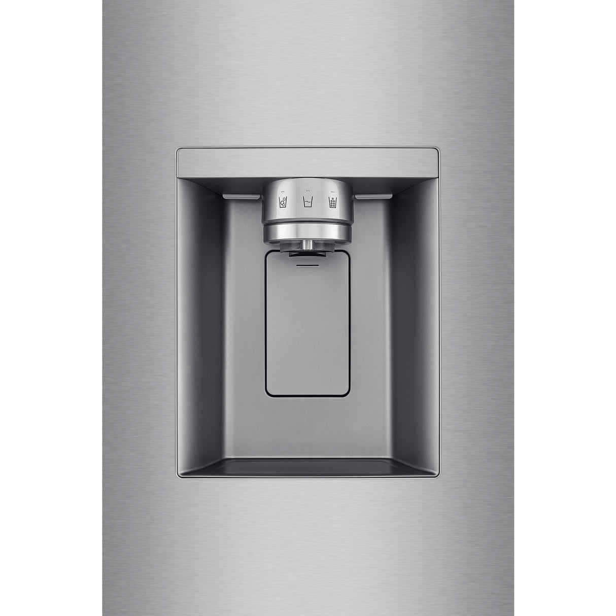 Réfrigérateur porte française 36 po, 31 pi³ 3 portes Inox avec Wi-Fi et distributeur d'eau et glaçons