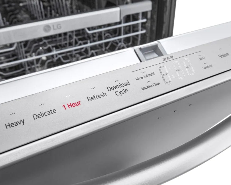 Lave-vaisselle intelligent encastrable 24 po. 42 dBA avec QuadWash™ Pro & Dynamic Dry™ - LDTH7972