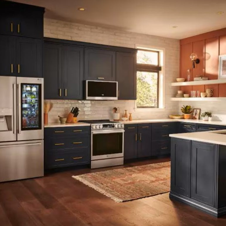 Cuisinière à induction encastrable 30 po 6,3 pi³ Inox avec Convection ProBake®, Air Fry et InstaView®
