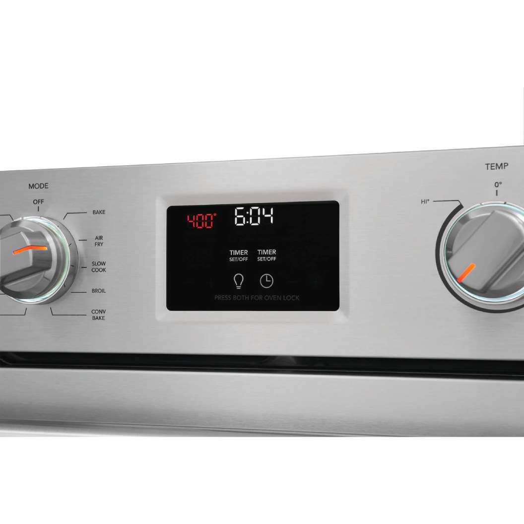 Four encastrable simple 30 po, 5,3 pi³ Inox - Frigidaire professional avec Air Fry