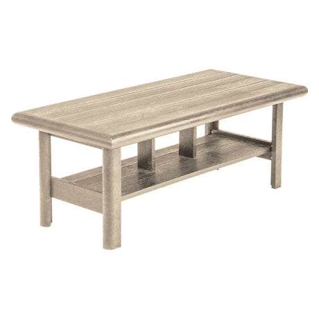 Table basse extérieure en plastique recyclé - Stratford DST267