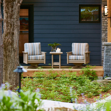 Table d'appoint extérieure en plastique recyclé - Stratford DST268