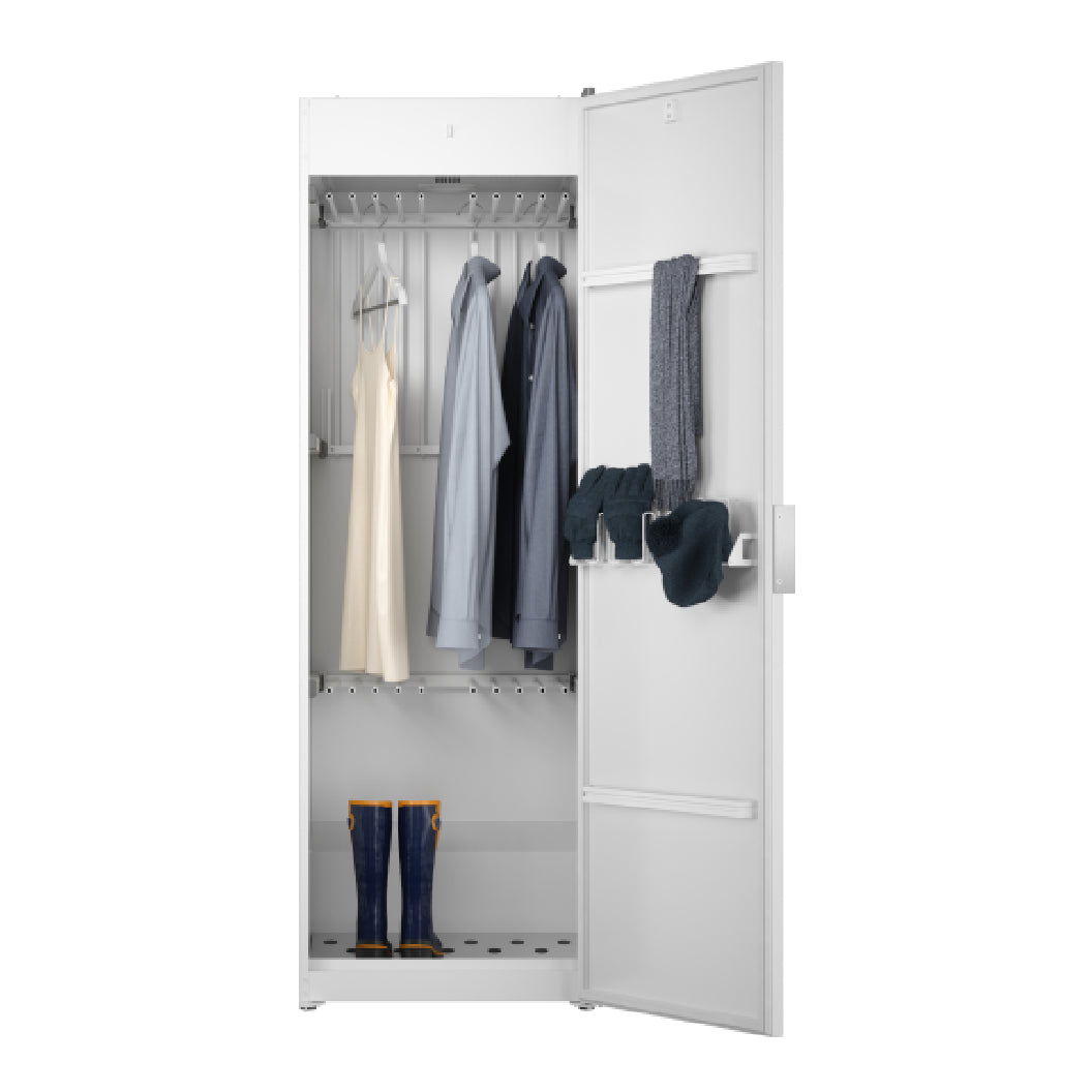 Cabine de séchage pour vêtements 24 po Inox blanc