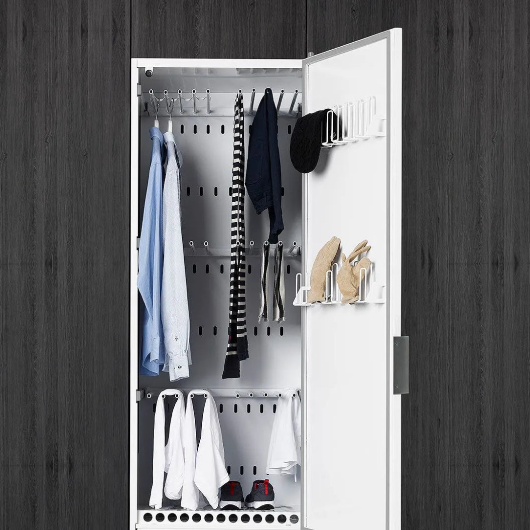 Cabine de séchage pour vêtements 24 po Inox blanc
