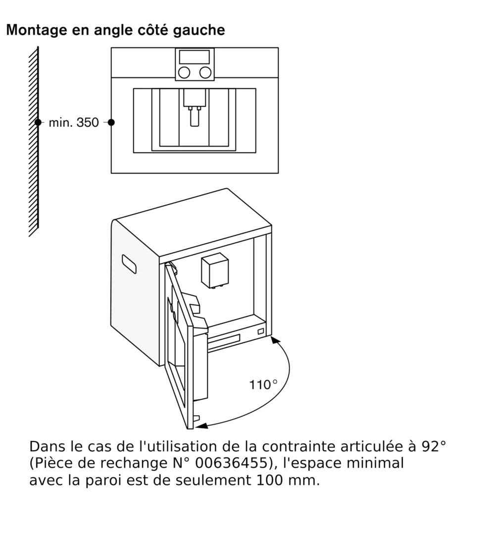 Machine espresso tout automatique encastrable - Série 400