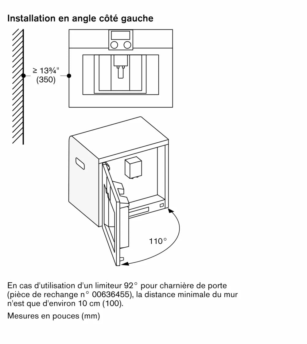 Machine espresso tout automatique encastrable - Série 400