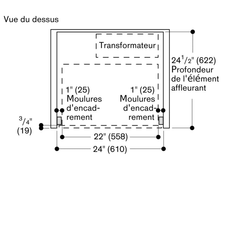 Machine espresso tout automatique encastrable - Série 400