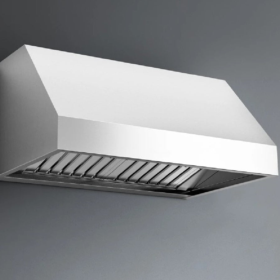 Hotte murale 30 po 600 CFM, Inox avec Filtres à chicanes professionnels - Zeus Pro