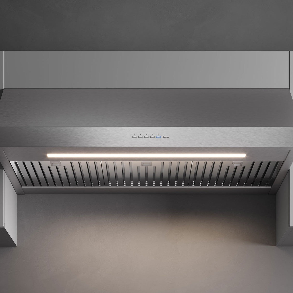 Hotte sous cabinet 36 po 600 CFM, Inox avec SRS et Filtres labyrinthes - Eros Potenza