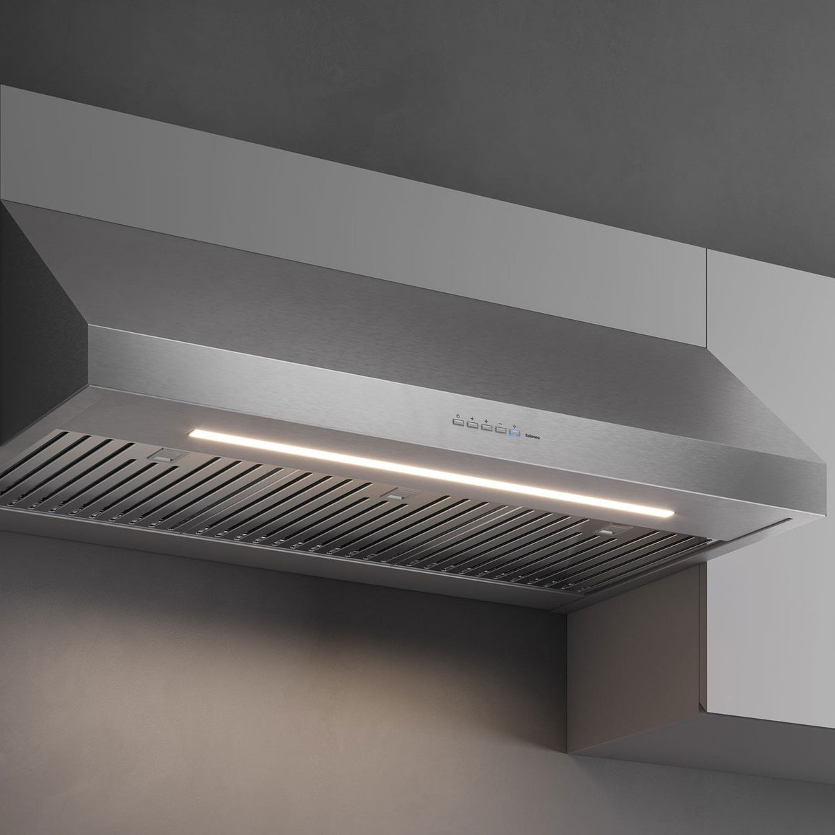 Hotte sous cabinet 36 po 600 CFM, Inox avec SRS et Filtres labyrinthes - Eros Potenza