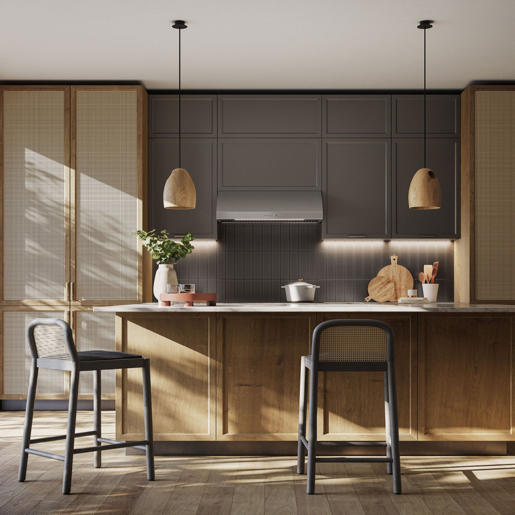 Hotte sous cabinet 36 po Inox - Eros Potenza 600 CFM