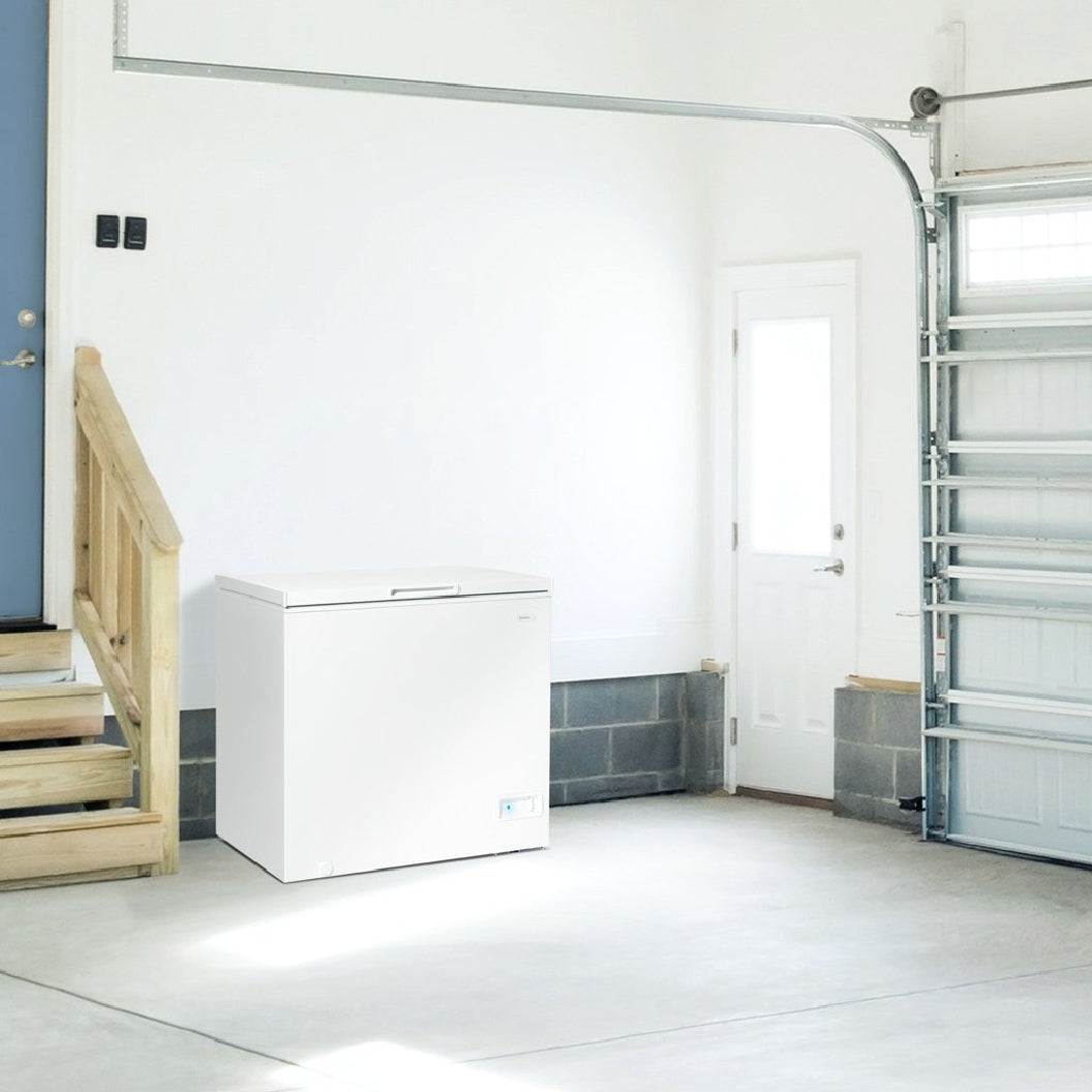 Congélateur coffre carré 33 po, 7,0 pi³ Blanc