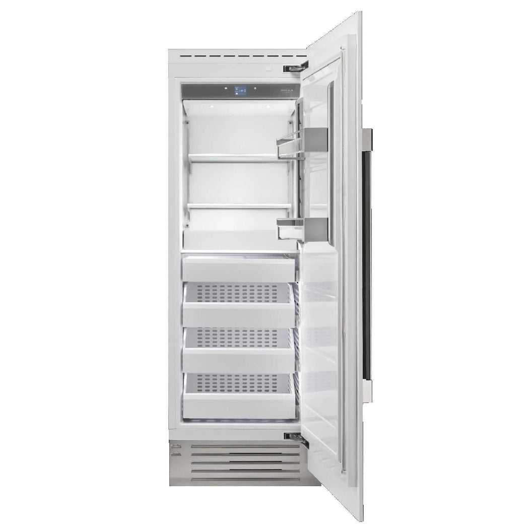 Réfrigérateur colonne encastrable 30 po, 17,5 pi³ Inox