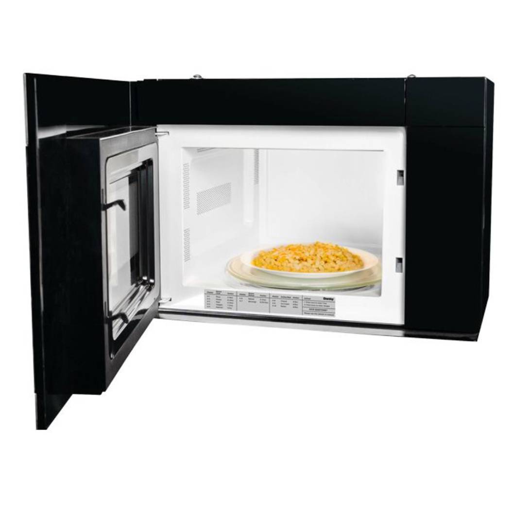 Micro-ondes à hotte 1,4 pi³, 1000W, en acier inoxydable