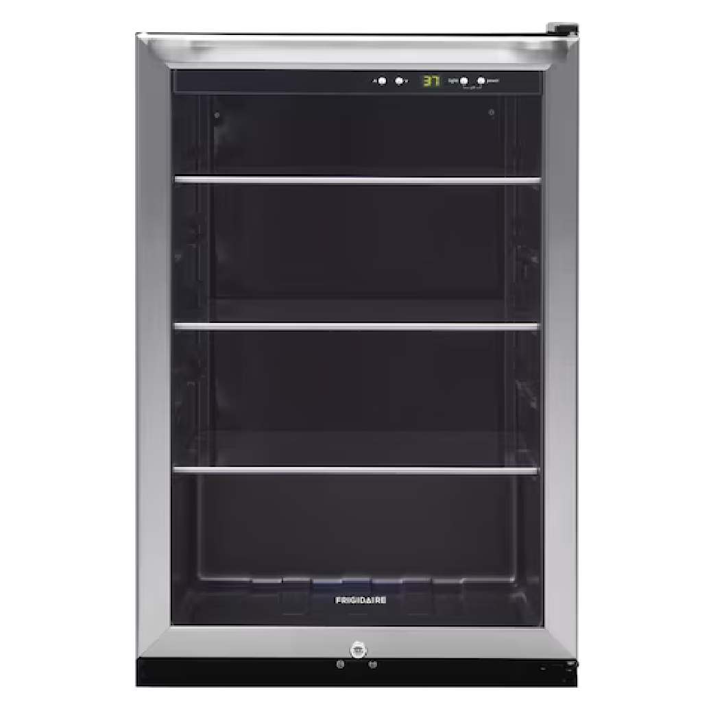 Refroidisseur à boisson 24 po, 138 canettes de 12 oz Inox