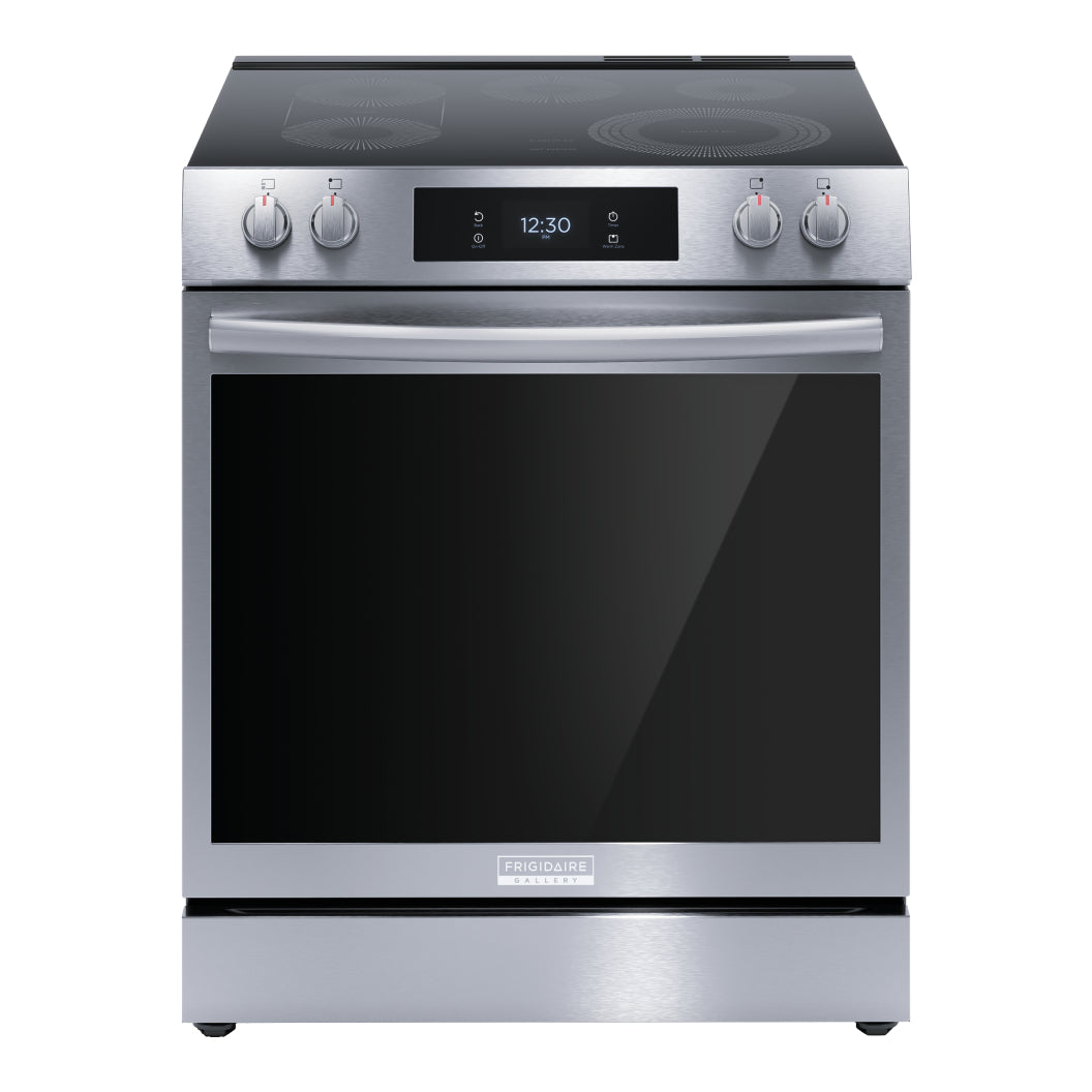 Cuisinière électrique encastrable 30 po, 6,2 pi³ Inox avec Convection totale, Air Fry et Sans préchauffage