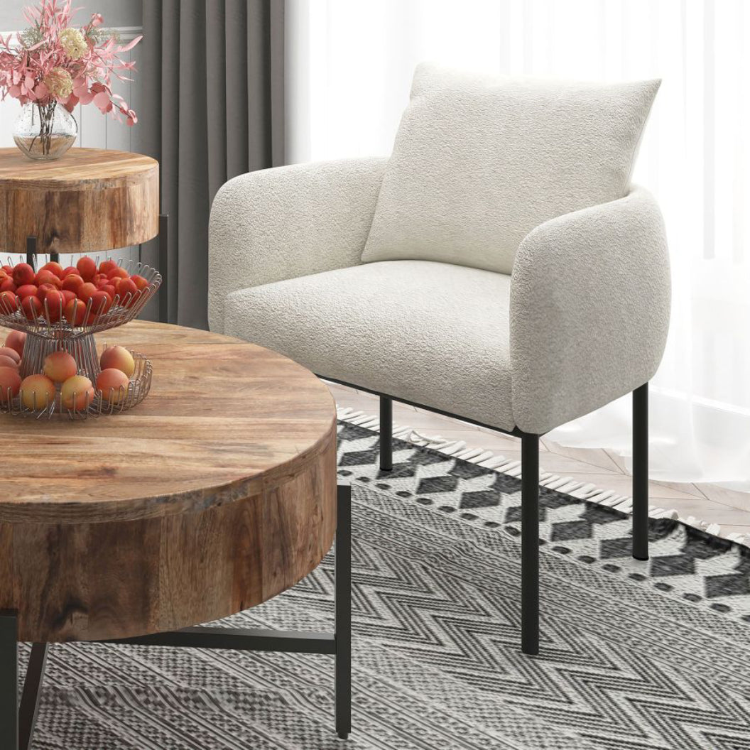 Fauteuil d'appoint en tissu - Zana