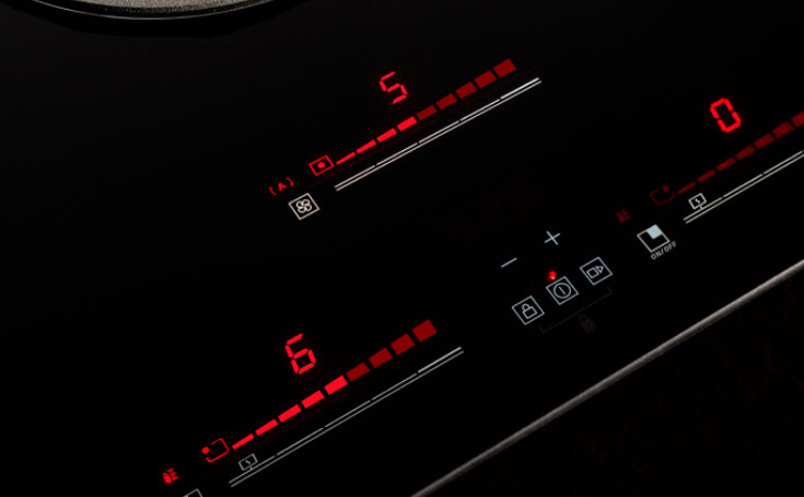 Plaque de cuisson à induction 36 po. à 4 zones