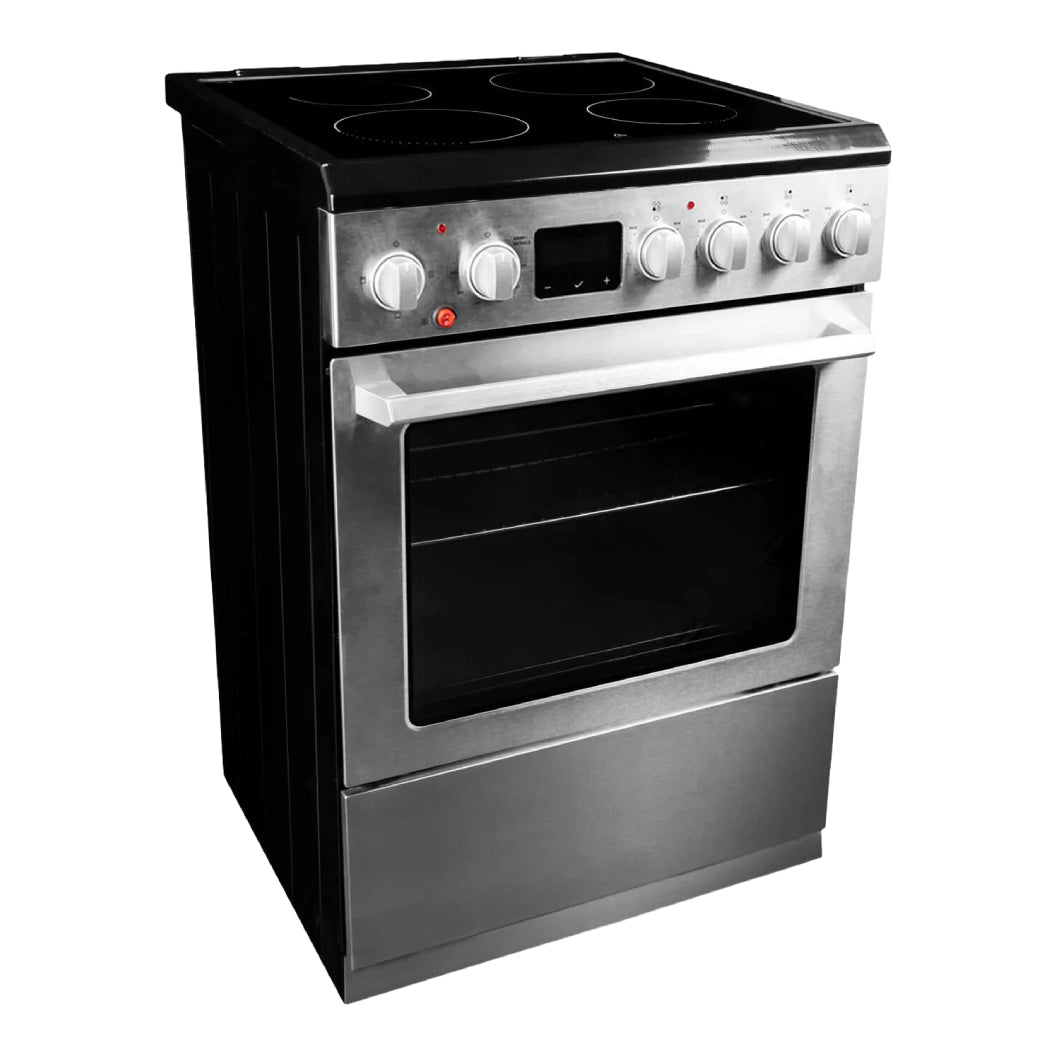 Cuisinière électrique encastrable 24 po, 2,5 pi³ Inox avec TruAirFry et Cuisson uniforme