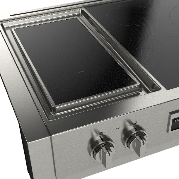 Dessus de cuisinière à induction 48 po, Inox avec 7 zones - Sofia
