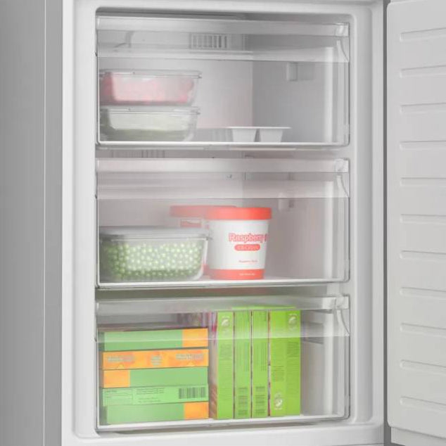 Réfrigérateur à congélateur inférieur, profondeur comptoir 24 po, 12,8 pi³ Inox avec Wi-Fi - Série 500