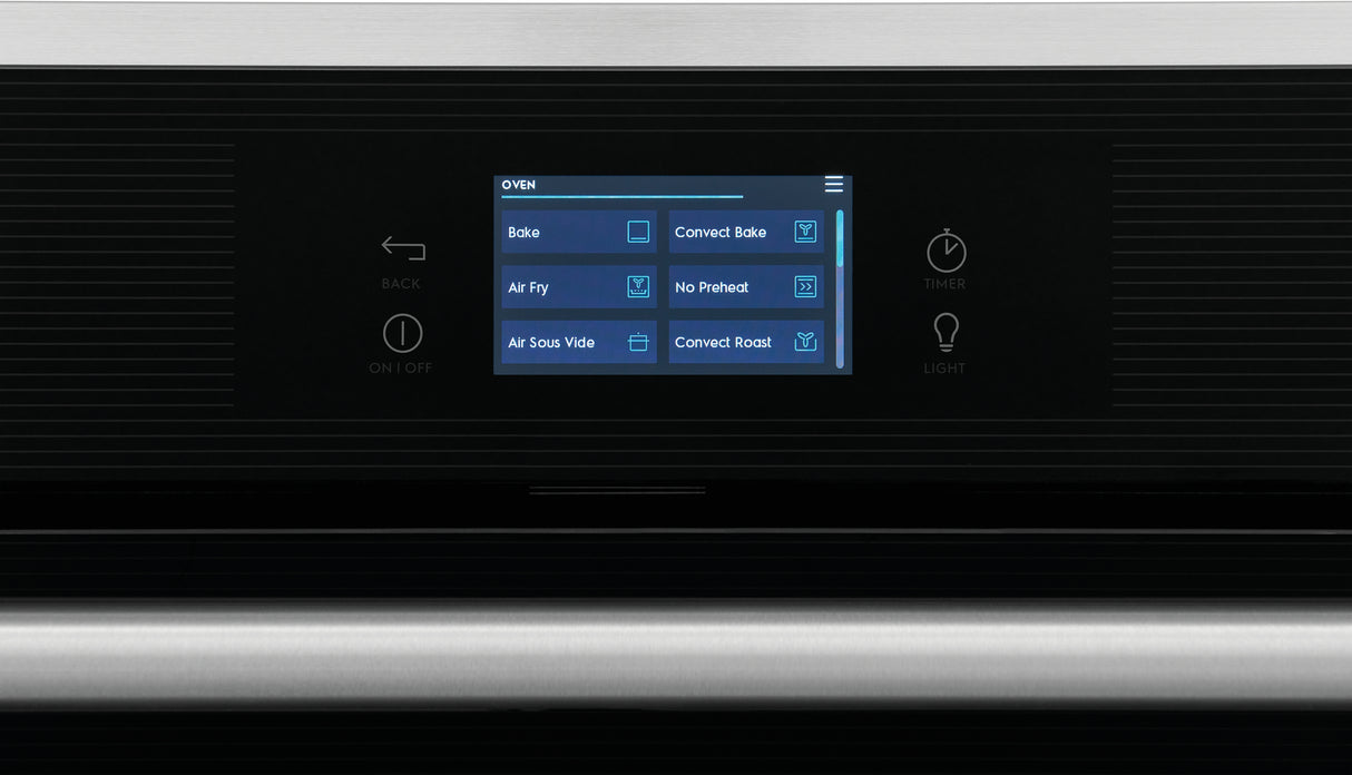 Four encastrable simple 30 po. 5,3 pi³ Inox