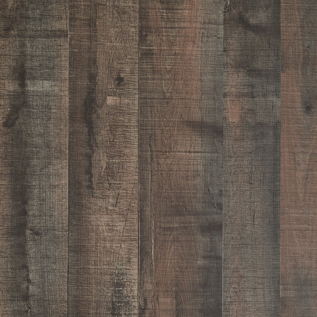 Table de bout en bois/MDF brun rustique - Hollum