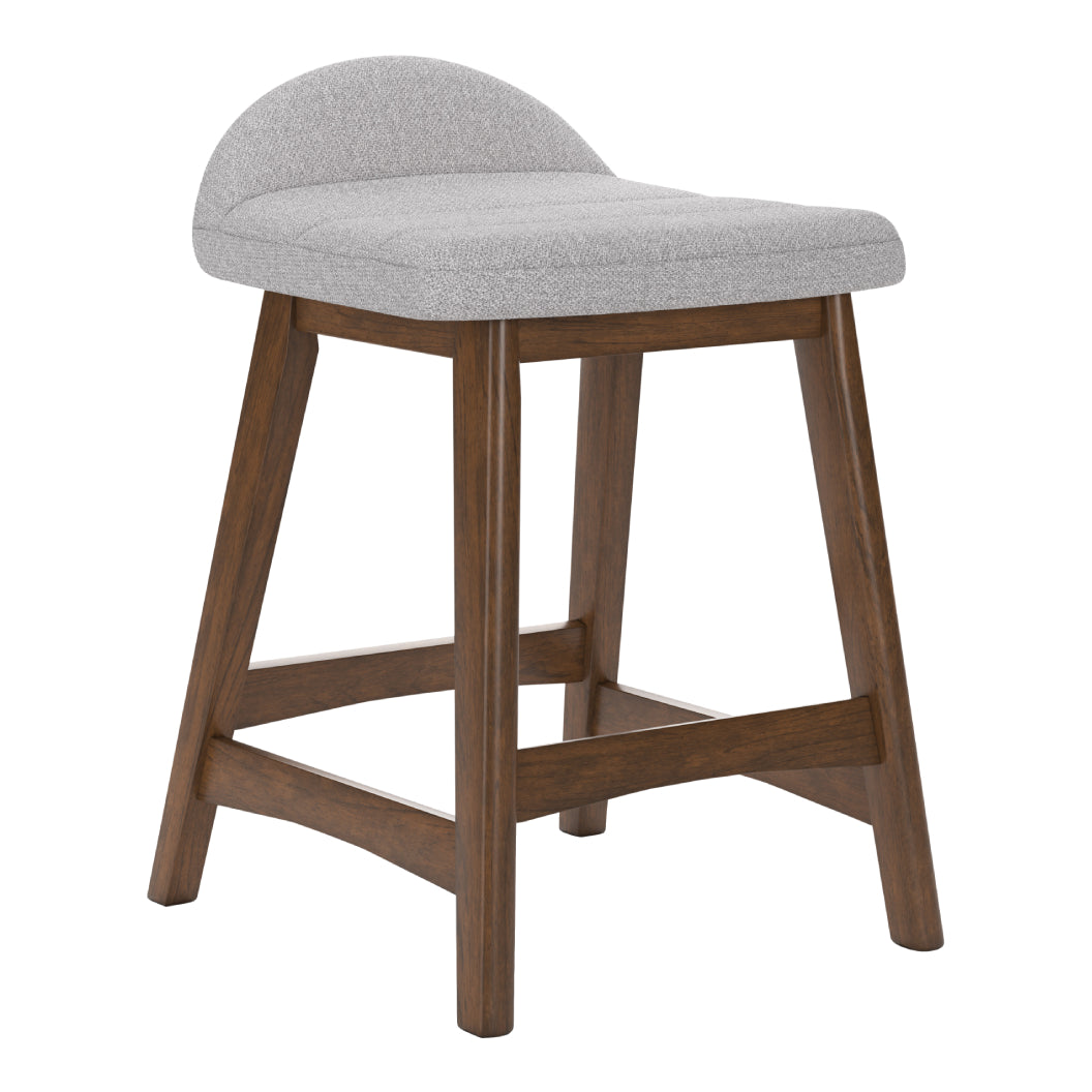 Ensemble de 2 tabourets de bar rembourrés - Lyncott