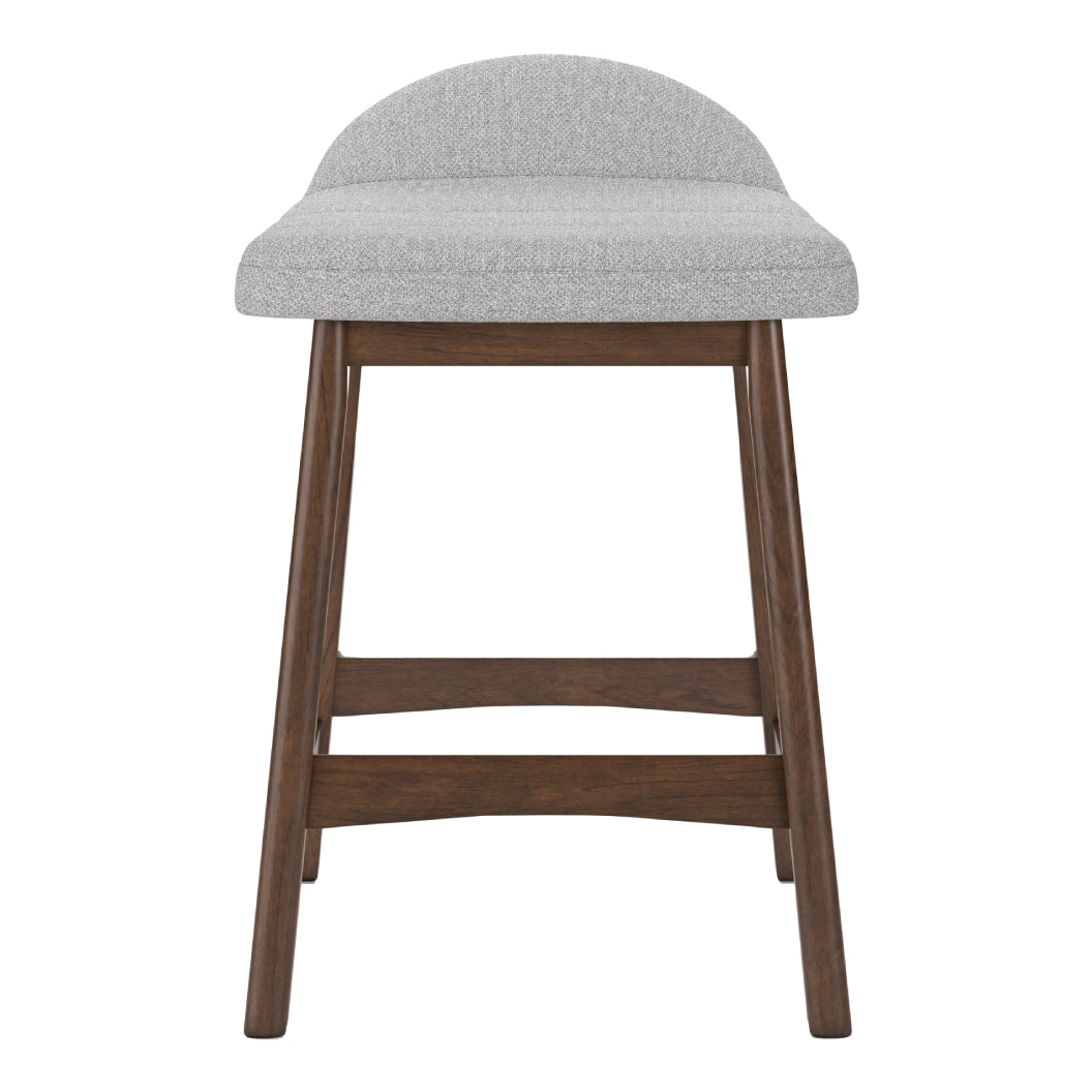 Ensemble de 2 tabourets de bar rembourrés - Lyncott