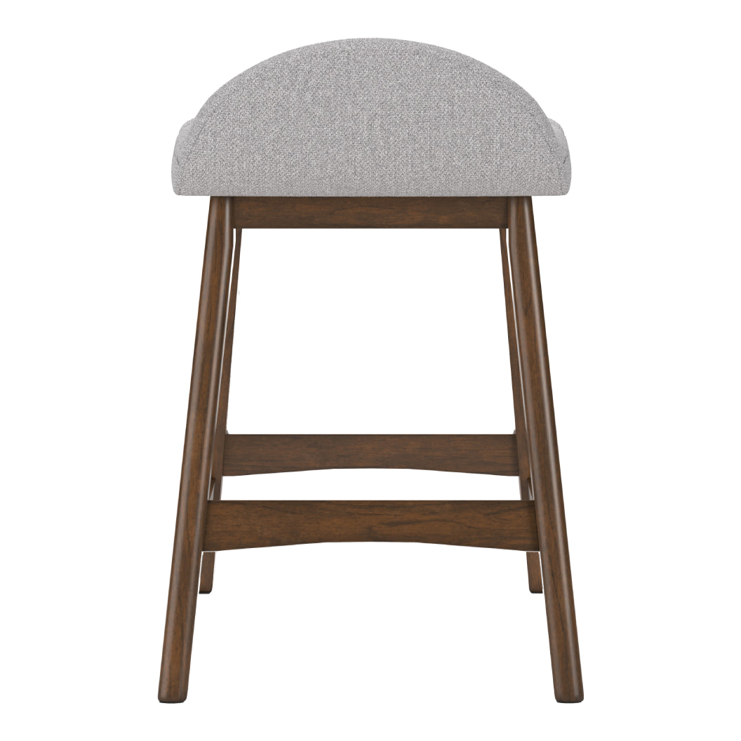 Ensemble de 2 tabourets de bar rembourrés - Lyncott