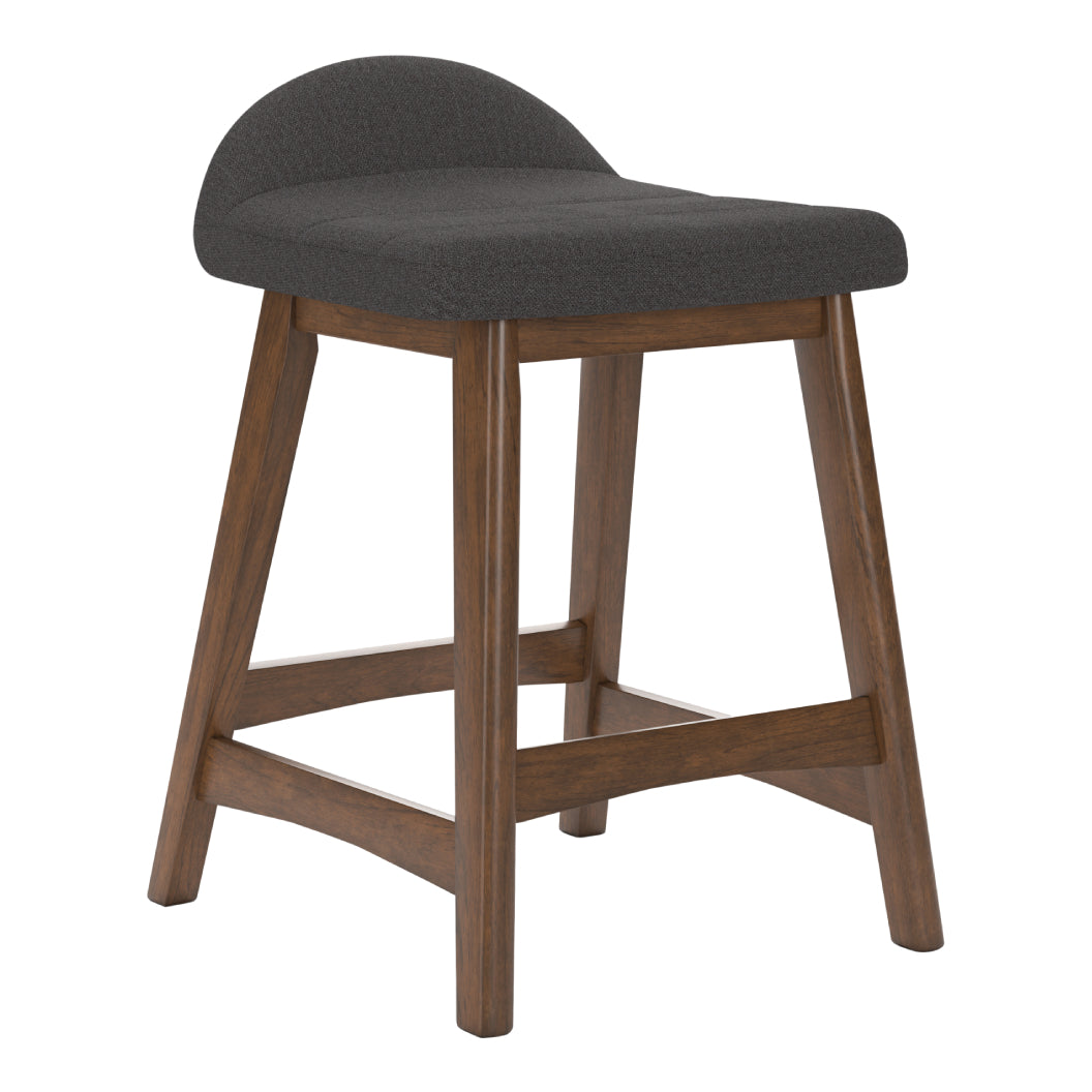 Ensemble de 2 tabourets de bar rembourrés - Lyncott