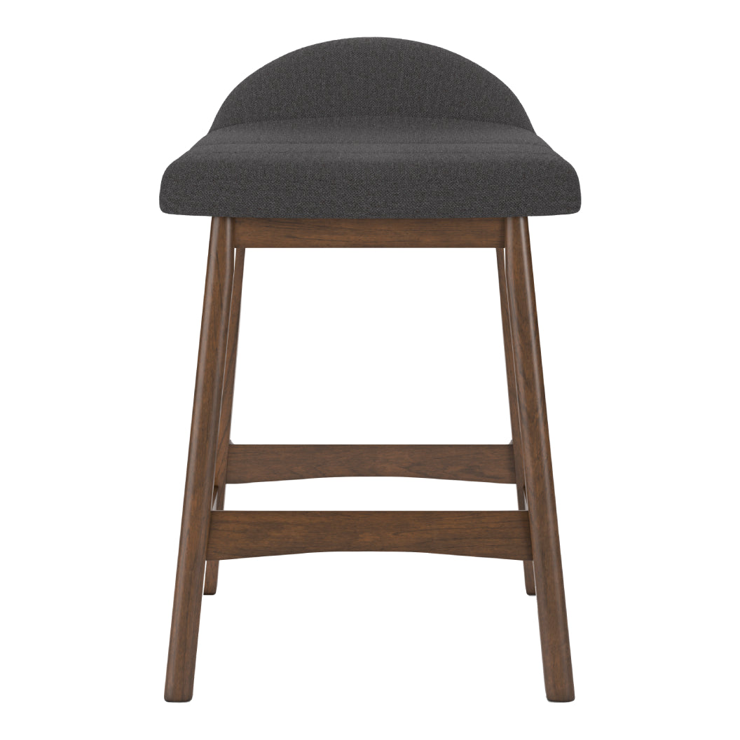 Ensemble de 2 tabourets de bar rembourrés - Lyncott