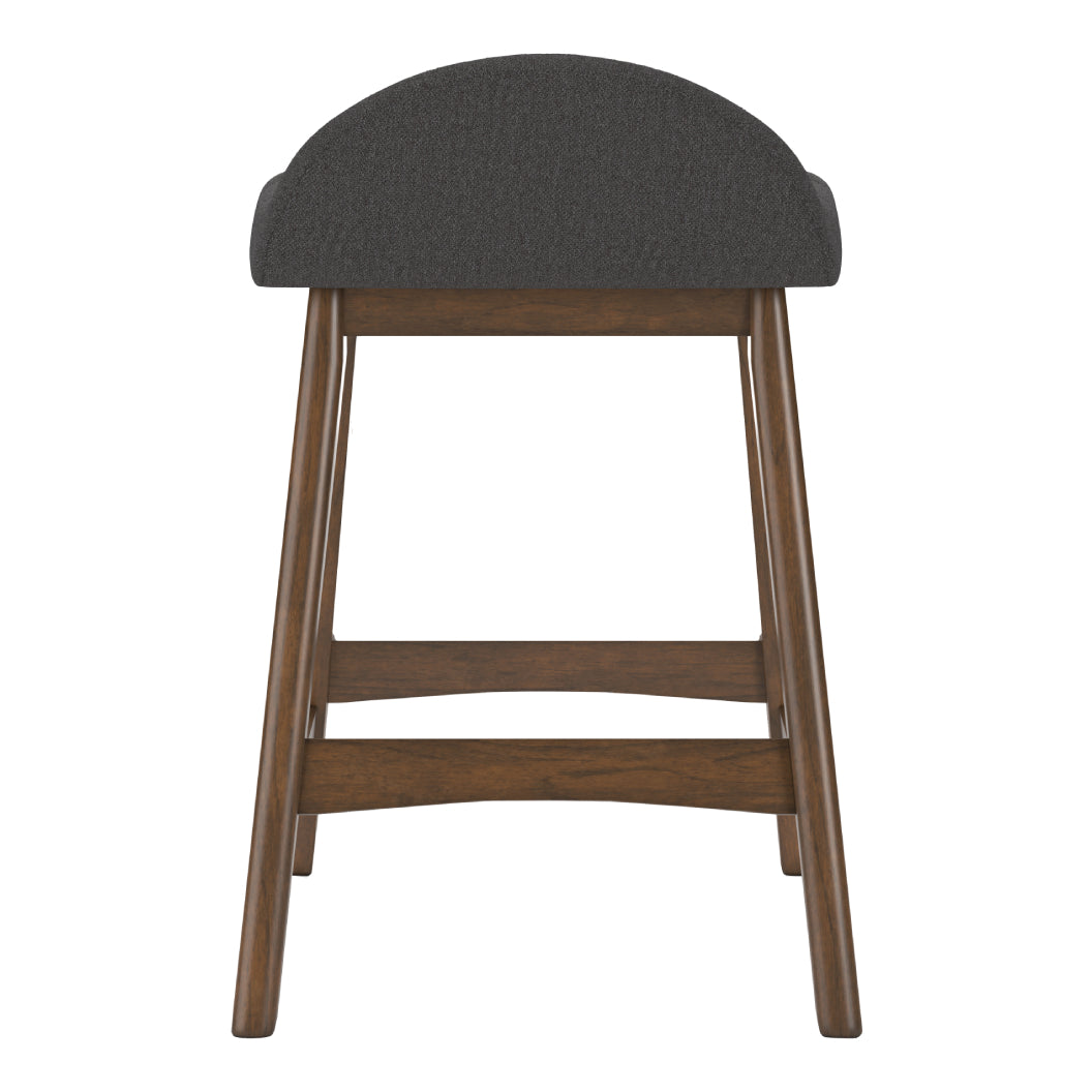 Ensemble de 2 tabourets de bar rembourrés - Lyncott