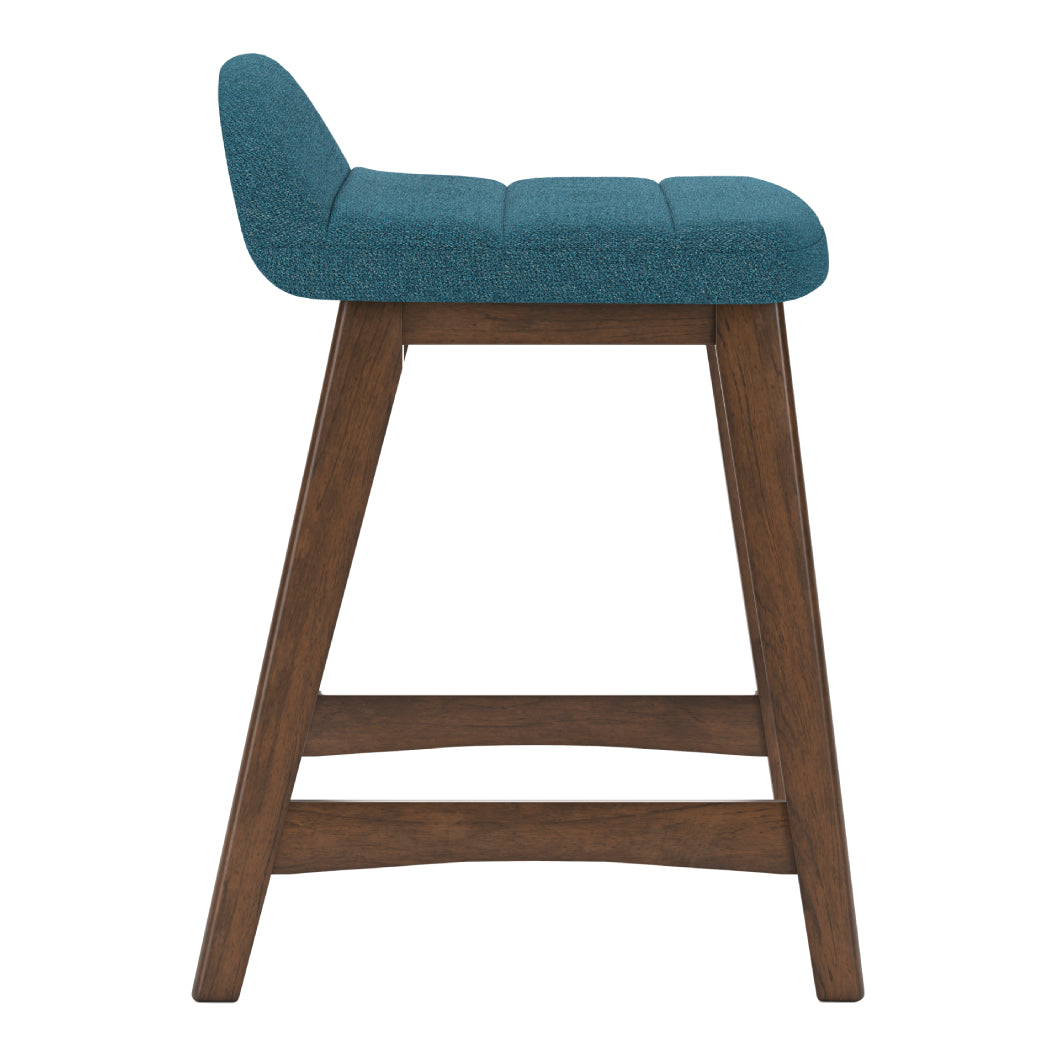 Ensemble de 2 tabourets de bar rembourrés - Lyncott