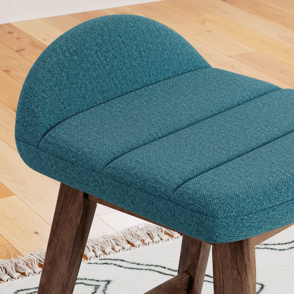 Ensemble de 2 tabourets de bar rembourrés - Lyncott