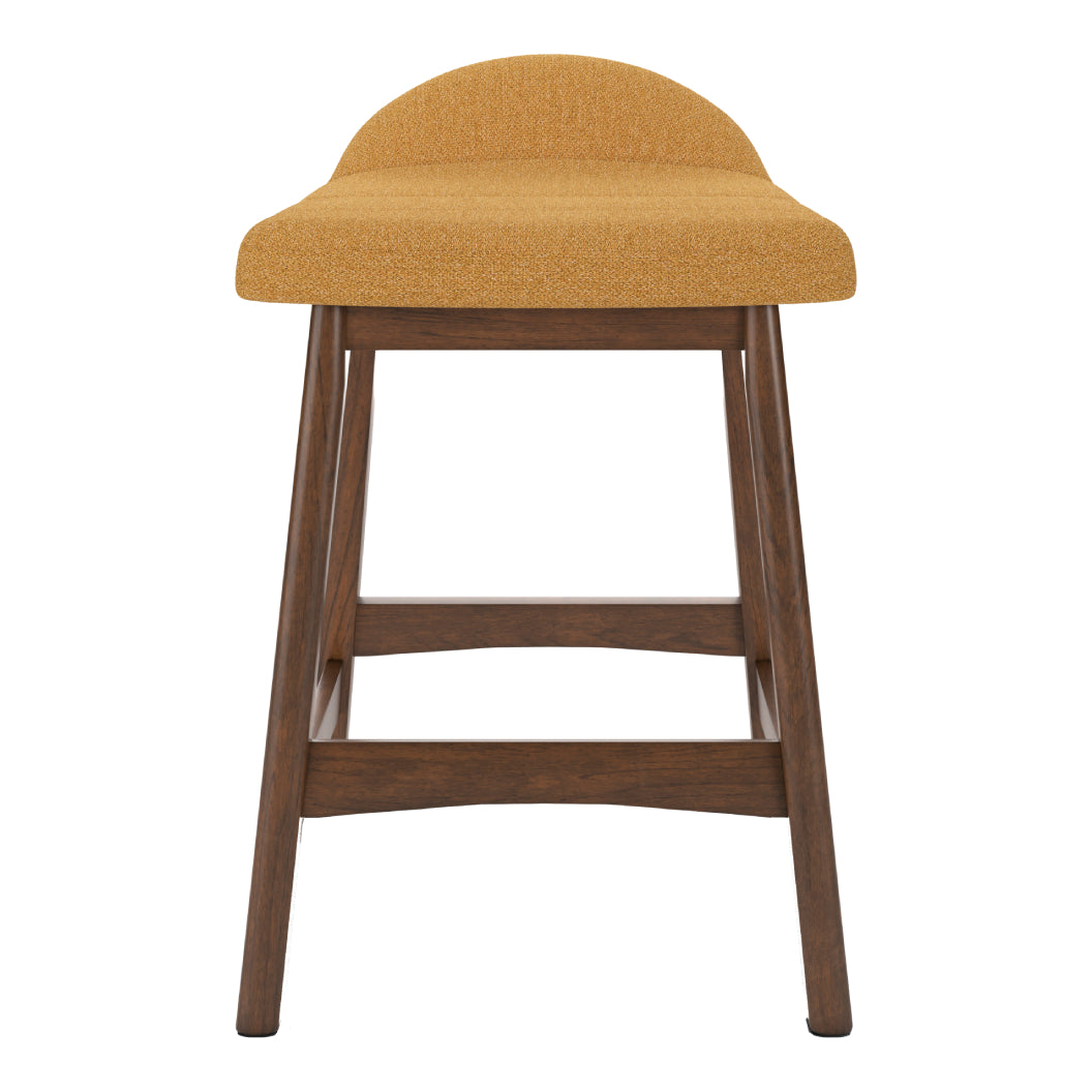 Ensemble de 2 tabourets de bar rembourrés - Lyncott