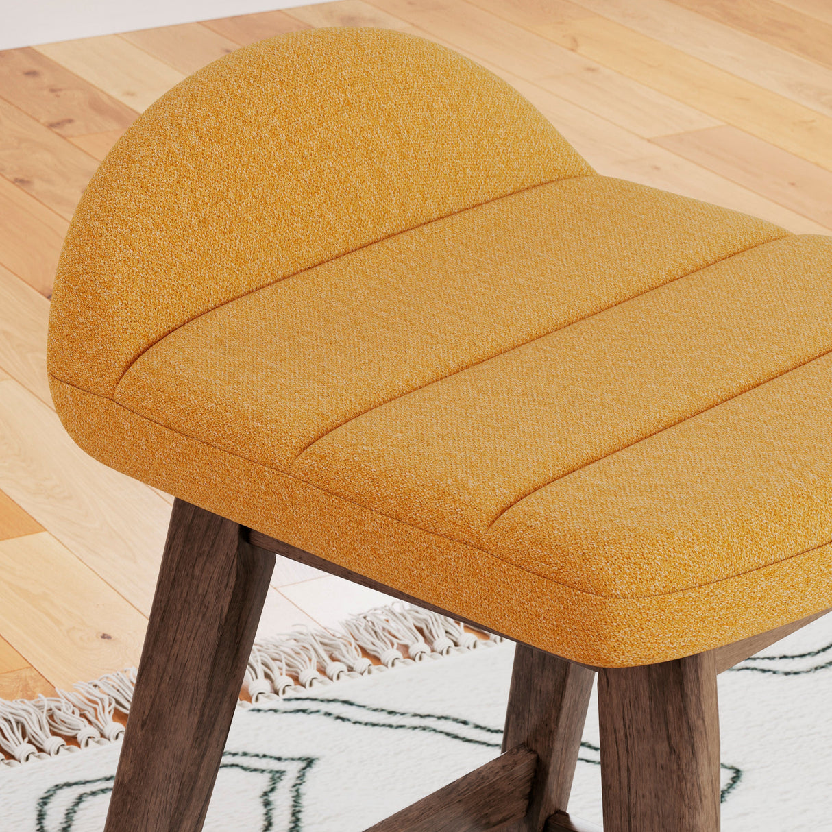 Ensemble de 2 tabourets de bar rembourrés - Lyncott