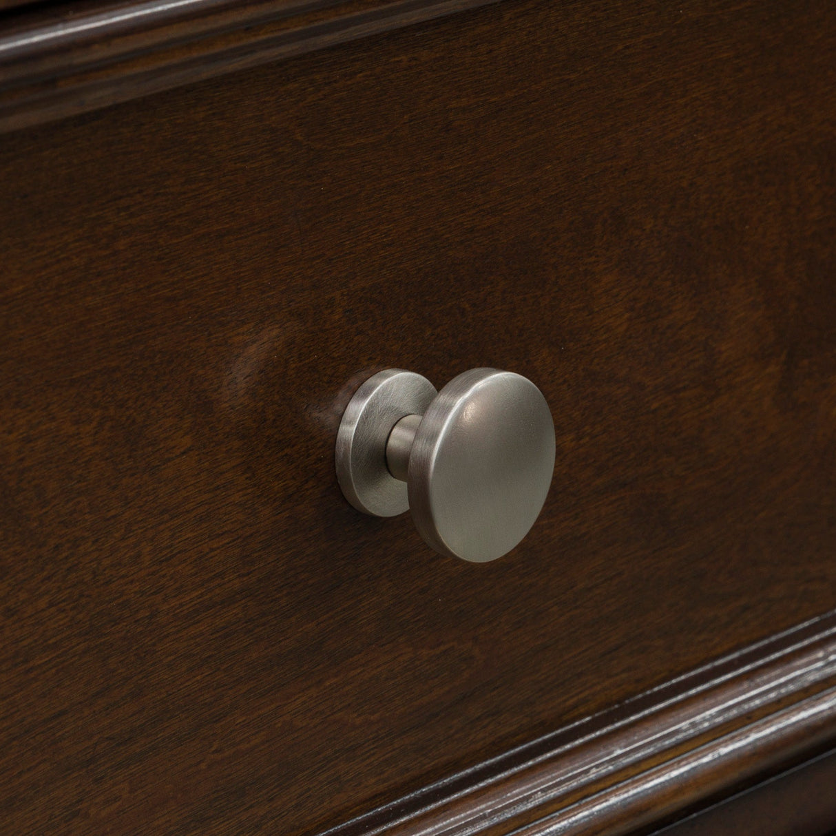 Commode à 5 tiroirs en bois/placage brun - Danabrin