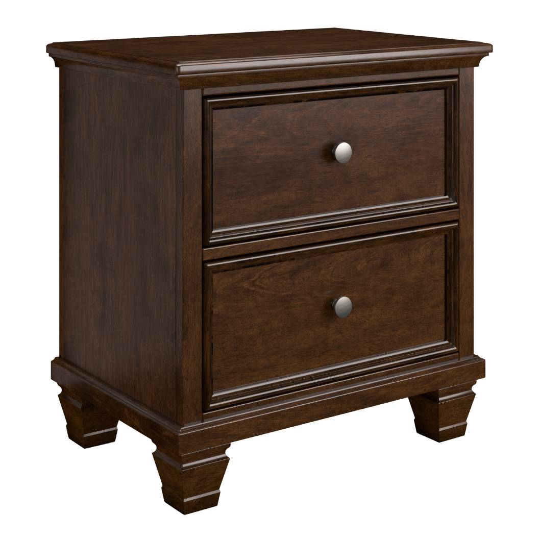 Table de chevet Brun en bois - Danabrin