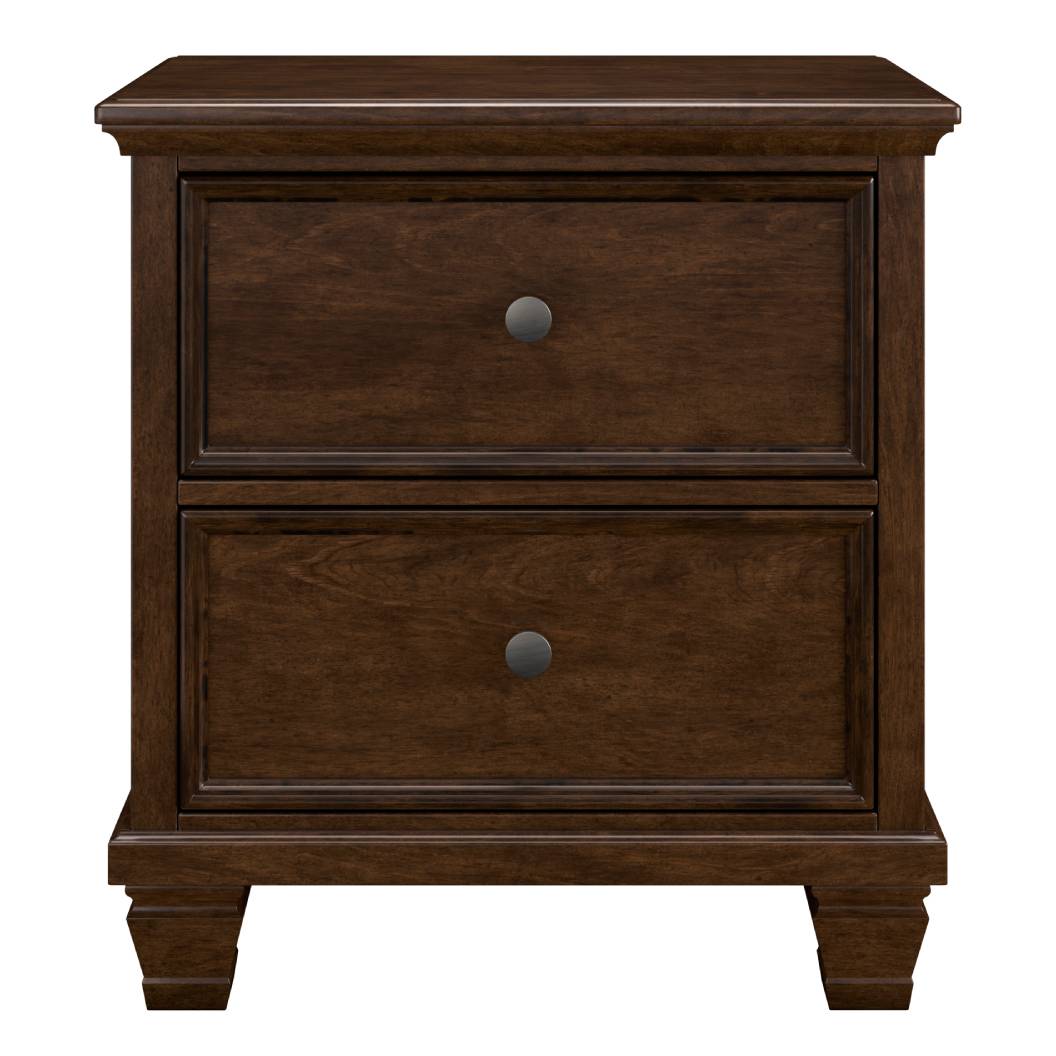 Table de chevet Brun en bois - Danabrin