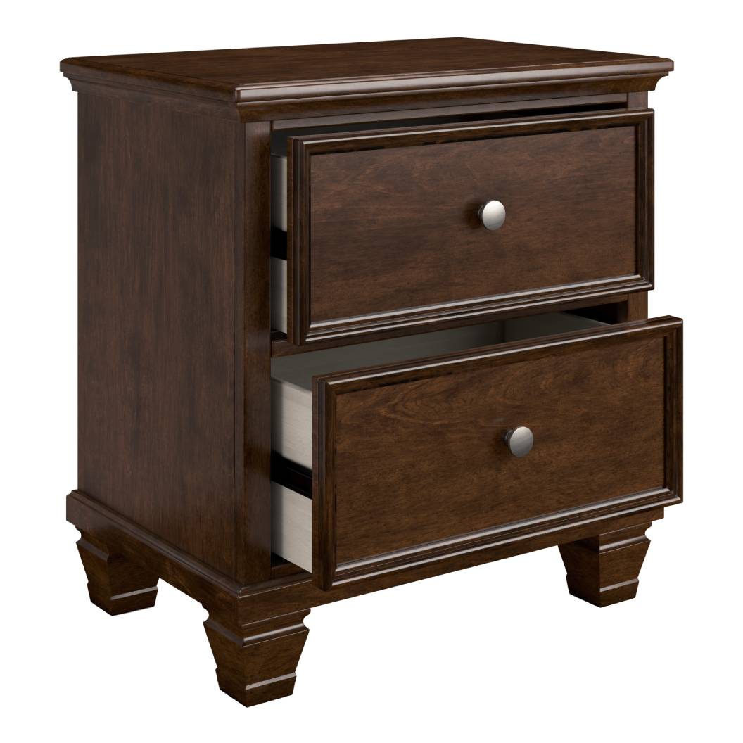 Table de chevet Brun en bois - Danabrin