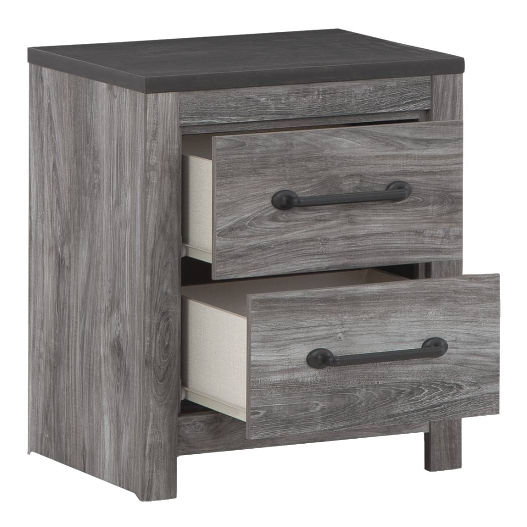 Table de chevet Gris en bois - Bronyan