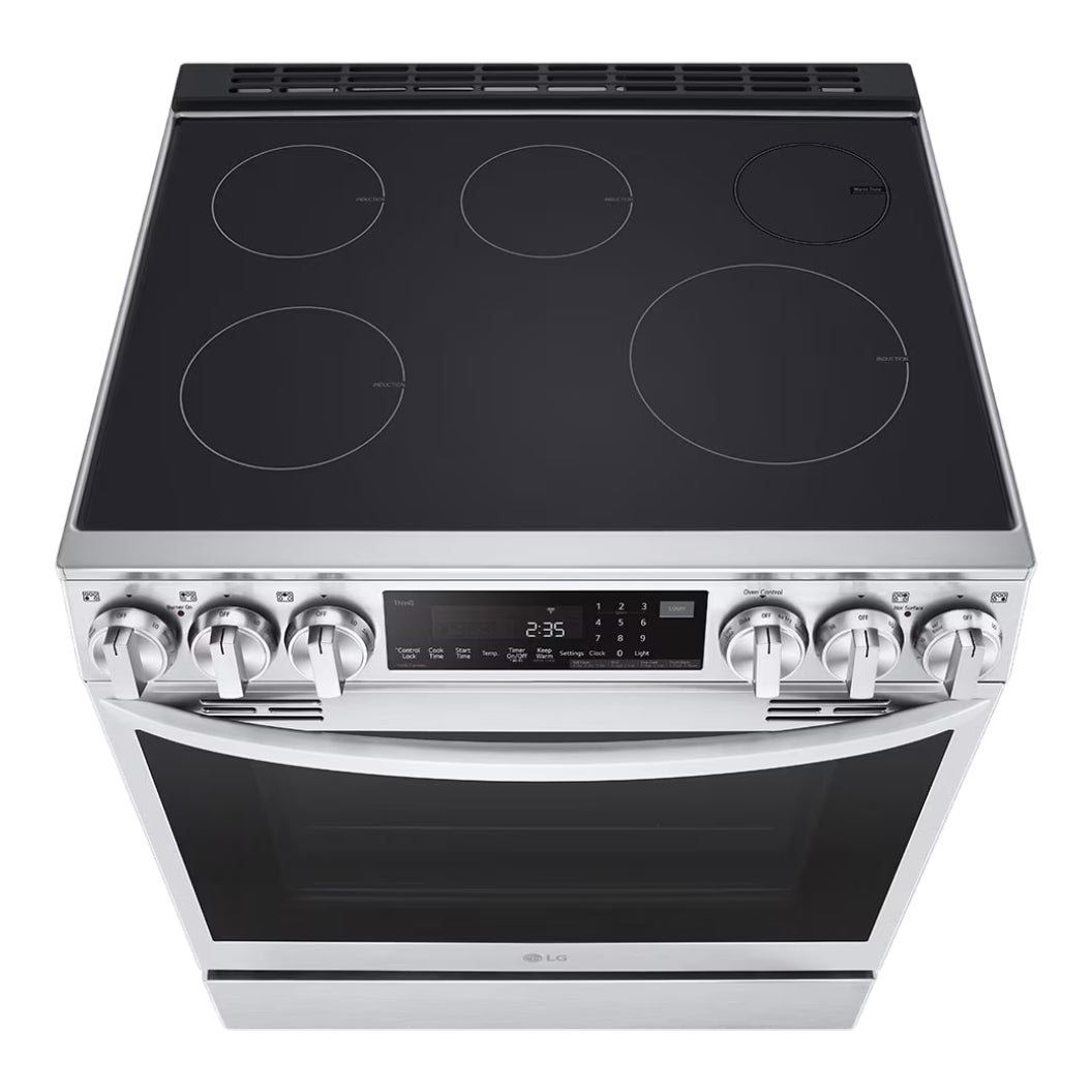 Cuisinière à induction encastrable 30 po Inox - Air Fry & InstaView®