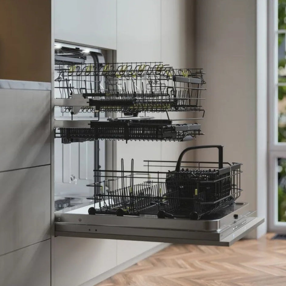 Lave-vaisselle XL encastrable 24 po, 42 dBA Inox 3 paniers avec Turbo Combi Drying™ - Série 40