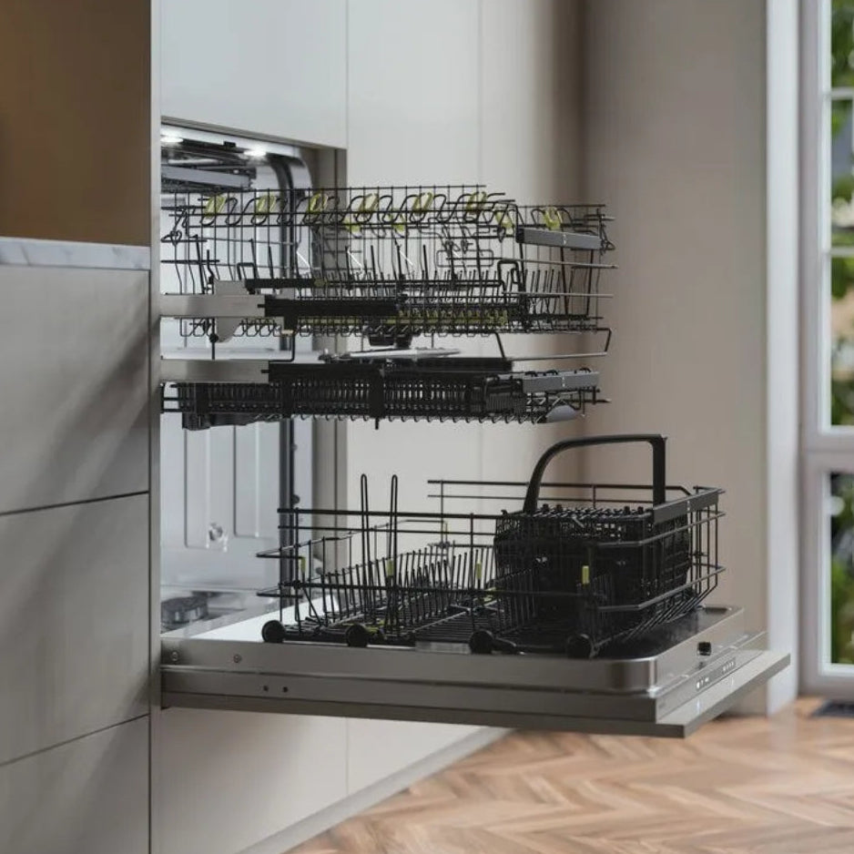Lave-vaisselle XL encastrable 24 po, 42 dBA - Panneau requis - 3 paniers avec Super Cleaning System™ - Série 40
