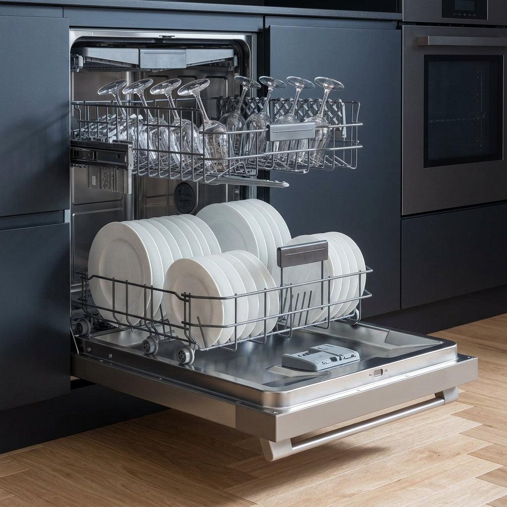 Lave-vaisselle encastrable 24 po, 39 dBA Inox 3 paniers avec PowerDry Plus - Série Professionnal